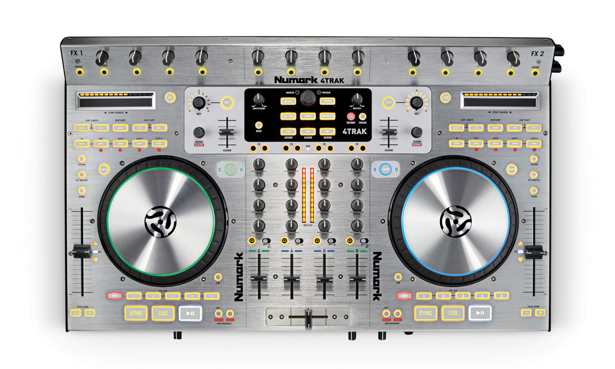 numark mixtrack quad★4ch DJコントローラーPCDJ 製品情報：Mixtrack Quad：Numark