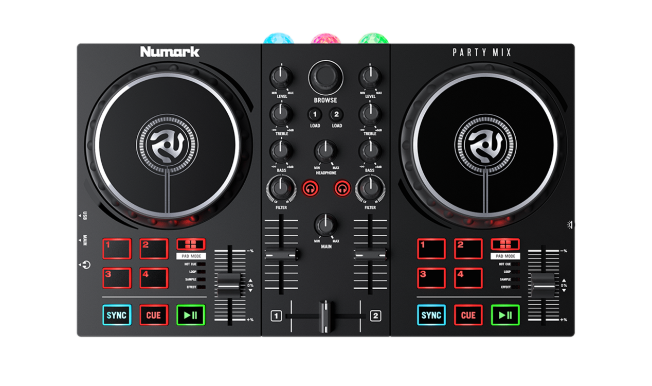 PCDJ Numark NS6 (Numark LAPTOP STAND付き)