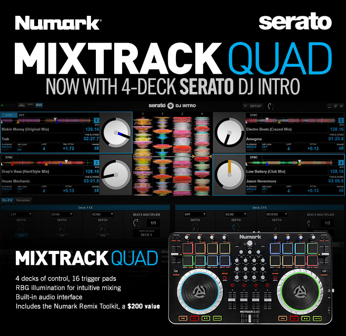 Mixtrack Quad