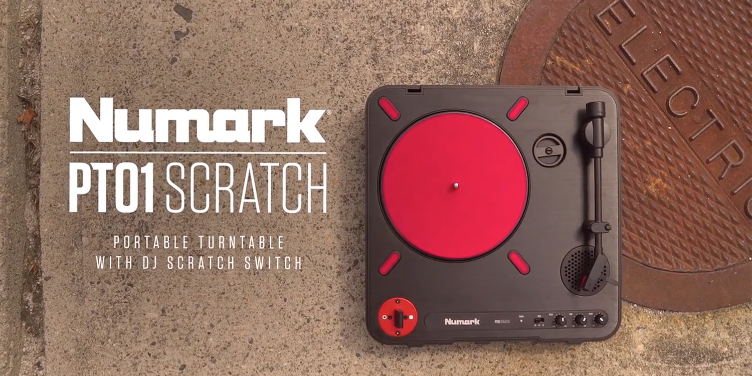 【ポイント5倍】numark PT01 scratch isp dj ターンテーブリストマスト スマホアクセサリー